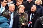 Líderes de Alemania y otras naciones europeas asisten a los actos programados durante el día en la ciudad para recordar las protestas pacíficas que presionaron al gobierno de Alemania Oriental para que permitiera el libre paso de sus ciudadanos al oeste del país el 9 de noviembre de 1989.