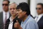 El expresidente de Bolivia agradeció al gobierno mexicano por recibirlo.