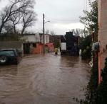 En Topia se ha registrado el reporte de inundaciones en casas habitación tanto en la cabecera municipal como en poblados aledaños.