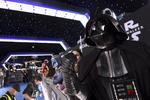 Roberto Gomez de Puerto Rico, vestido como Darth Vader.