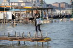 Venecia sigue afrontando inundaciones.