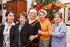 04012020 CELEBRAN SU AMISTAD.  Bertha Mendoza, Paty Cabello, Olga Araiza, Marina Flores y Rebeca Chávez.