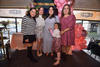 08022020 FELIZ ESPERA.  Gabriela de Anda el día de su baby shower, acompañada por algunas de sus invitadas.