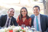 Juan Pablo Castrejon, Ana Raquel Rebollo y Carlos Gonzalez.