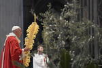 Se realizó la celebración del Domingo de Ramos.
