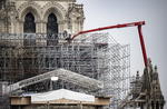 Los técnicos accederán al interior de la catedral con una cuerda para desmantelar los 40,000 tubos, uno por uno.