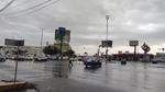 La lluvia registrada luego de la tolvanera causó problemas en los semáforos de Torreón.