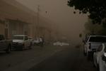Varias colonias de Torreón fueron azotadas por la nube de polvo.