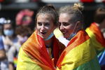 Activistas, miembros y simpatizantes de la comunidad LGBTI realizaron una serie de actos para celebrar