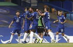 El Chelsea fue el que menos sufrió para meterse en la máxima competición continental al batir por 2-0 en Stamford Bridge al Wolverhampton Wanderers.