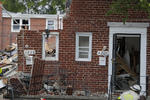 Graves daños materiales y humanos causó una explosión en una zona residencial de Baltimore, en Maryland, Estados Unidos