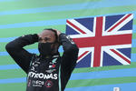 El británico se convirtió en el piloto con más podios en la historia de la Fórmula Uno