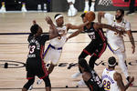 Vencen Lakers 106-93 a Heat de Miami en Finales de NBA
