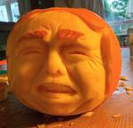 'Horroroso Halloween', calabazas con rostro de Donald Trump inundan la red
