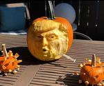 'Horroroso Halloween', calabazas con rostro de Donald Trump inundan la red