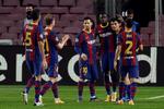 Leo Messi, Ansu Fati, Coutinho, Pedri y Dembélé marcaron su primer tanto en fase de grupos 