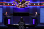 El último debate previo a las elecciones presidenciales de EUA entre Donald Trump y Joe Biden