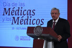 López Obrador agradece a los médicos su apoyo contra la pandemia de COVID-19