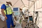 Llega Hospital Móvil de Acuña para pacientes COVID a Torreón