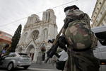 Tres personas murieron en un ataque en una iglesia católica de Niza en Francia