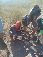 'Spider-Man' sorprende en Villa Juárez, Durango