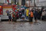 Lluvias dejan al menos 12 muertos en sureste de México