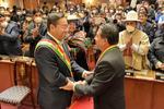 Luis Arce fue investido este domingo como nuevo presidente de Bolivia para los próximos cinco años