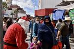 Se olvidan del COVID-19 y abarrotan el centro de Torreón, Gómez Palacio y Lerdo por compras navideñas