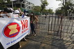 Protestan contra nuevas elecciones en Myanmar