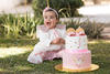 07032021 La bebé Astrid Ibarra festejando su primer cumpleaños el pasado 13 de febrero.