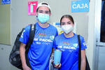 Jorge y Lucía. Inicia el torneo Sonrisa Azul en las instalaciones del Pádel One Club., Rostros 12 de marzo
