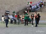 Frente Nacional Ciudadano AntiAMLO realiza mitin en Plaza Mayor de Torreón