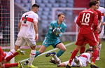 El Bayern jugó con 10 hombres desde el minuto 11 por la expulsión de Alphonso Davies