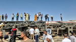 Tragedia en Egipto tras colisión de dos trenes