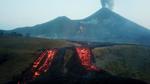 Acecha lava del volcán Pacaya de Guatemala a comunidades 