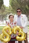 26052021 Sra. Concepcion L. De Matron y su hijo C.P.Gerardo Matron en su festejo de sus 83 años.