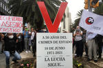 Conmemoran 50 años del 'Halconazo' con marcha en CDMX