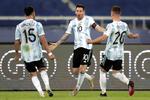 Messi anota pero Argentina y Chile igualan en Grupo A