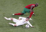 Cristiano Ronaldo y Karim Benzema anotan los goles del empate entre Portugal y Francia en la Eurocopa