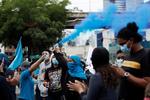 Jóvenes protestan contra corrupción en Panamá