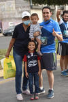 25062021 CELEBRAN EL DíA DEL PADRE.  La familia López Bocanegra no dejo pasar la oportunidad de festejar a papá con la carrera en la modalidad de 10 millas.