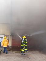 Empresa cafetalera se incendia en Torreón