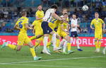 Quarter Final Ukraine vs England

Rome (Italy), 03/07/2021.- Harry Maguire (C) of England scores the 0-2 gaol during the UEFA EURO 2020 quarter final match between Ukraine and England in Rome, Italy, 03 July 2021. (Italia, Ucrania, Roma) EFE/EPA/Ettore Ferrari / POOL (RESTRICTIONS: For editorial news reporting purposes only. Images must appear as still images and must not emulate match action video footage. Photographs published in online publications shall have an interval of at least 20 seconds between the posting.)
DEP Fútbol ROME ITALY SOCCER UEFA EURO 2020 Italy