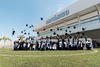 14072021 DESPIDEN.  Alumnado del colegio Británico celebra su graduación de secundaria.