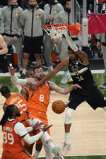 APTOPIX NBA Finals Suns Bucks Basketball