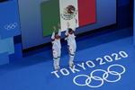 Gabriela Agúndez y Alejandra Orozco ganan bronce en plataforma sincronizada de Tokio 2020