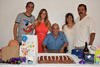 09082021 Festejando el cumpleaños de su papá, Earl Amozurrutia Olvera; sus hijos, Paco, Vicky, Claudia y Edyy Amozurrutia Carson.