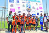 05092021 Diego Álvarez con el equipo Sabinas, campeones del Torneo de Fútbol Siete, regalando sonrisas.