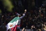 Sergio Pérez causa euforia en las calles de la Ciudad de México 