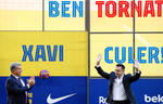 Xavi Hernández regresa al Camp Nou como entrenador del Barcelona 